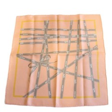 Hermes Carre 45 Seidentuch Gavroche Bolduc Band Orange Gebraucht Aus Japan