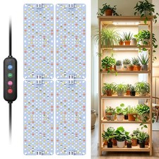 Full Spectrum 768 LEDs Grow Lights, Plant Grow Lights for Indoor Plants with ...