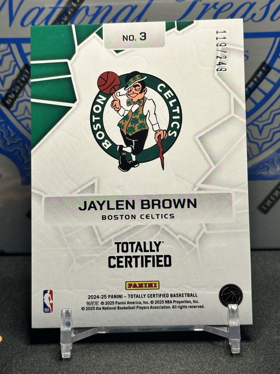 Jaylen Brown RC GD 25枚限定 ジャージナンバー　激レア Jaylen Brown #3 Prices | 2024 Panini Totally Certified Rock