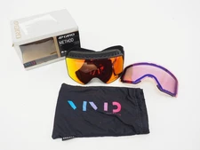 NWOB! Giro Method Adult Winter Sport Goggle Black Mono w/ VIVID Ember Lens +1