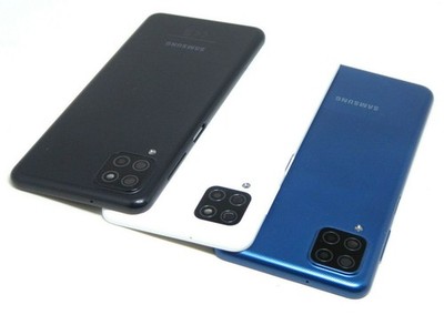 Original Samsung Galaxy A12 SM-A125F A125F Akkudeckel Backcover mit Kamerglas