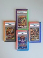 4 X Bundle Gradient Bumper Guard Protector - Psaags Graded Card 4 X Bundle Gradient Bumper Guard Protector - Psaags Graded Card