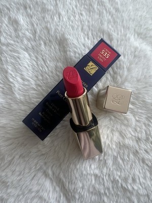 Estee Lauder Pure Color Lipstick Cream 535 Pretty Vain 0.12 oz Refillable New