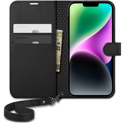 Klappetui Für iPhone 14 Spigen Case Cover Handyhülle Futeral Hülle Tasche Etui