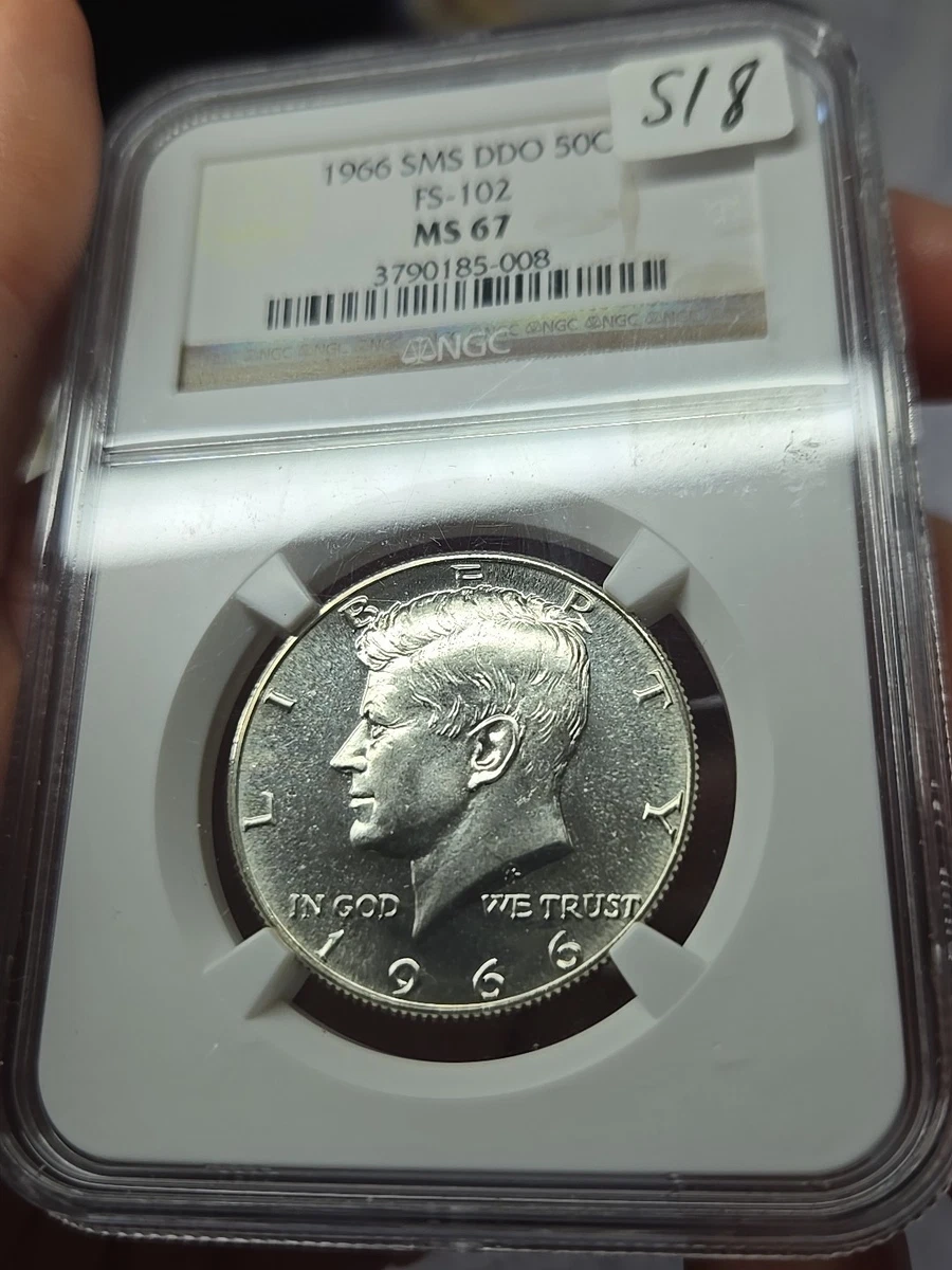 MS 67 Graded 1966 Kennedy US Half Dollars (1964-Now) for sale | eBay