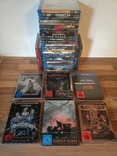 Blu ray Paket Steelbook Mediabook Predators FSK18 Uncut guter Zustand