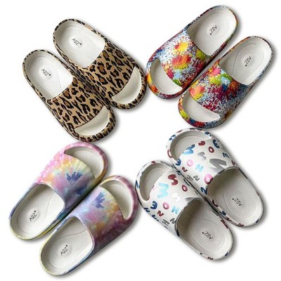 A2Z Mama Tochter Schieber weich EVA rutschfest Dusche Pool Hausschuhe Strandschuhe
