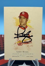 Autographed Signed 2006 Topps Allen & Ginter's - Larry Bigbie #181