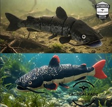 Articulated Catfish Flexy Fidget Poseable Figurine 3D Printed Fish 2 Colours