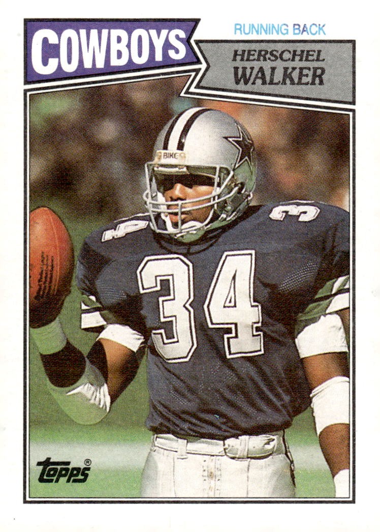 1987 Topps Football Herschel Walker #264