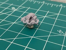 1/64 V8 Twin Turbo LS Engine 3D Resin Printed For Hotwheels Customs Muscle Cars