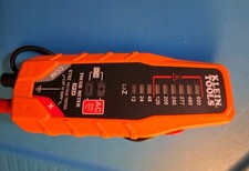 Klein Tools ET60 Electronic AC DC Ip54 Voltage Tester 12 to 600V Works L48-pb14