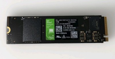 Western Digital Green SN3000 WDS100T461E-00CPSO 1TB Solid State Drive - NVMe