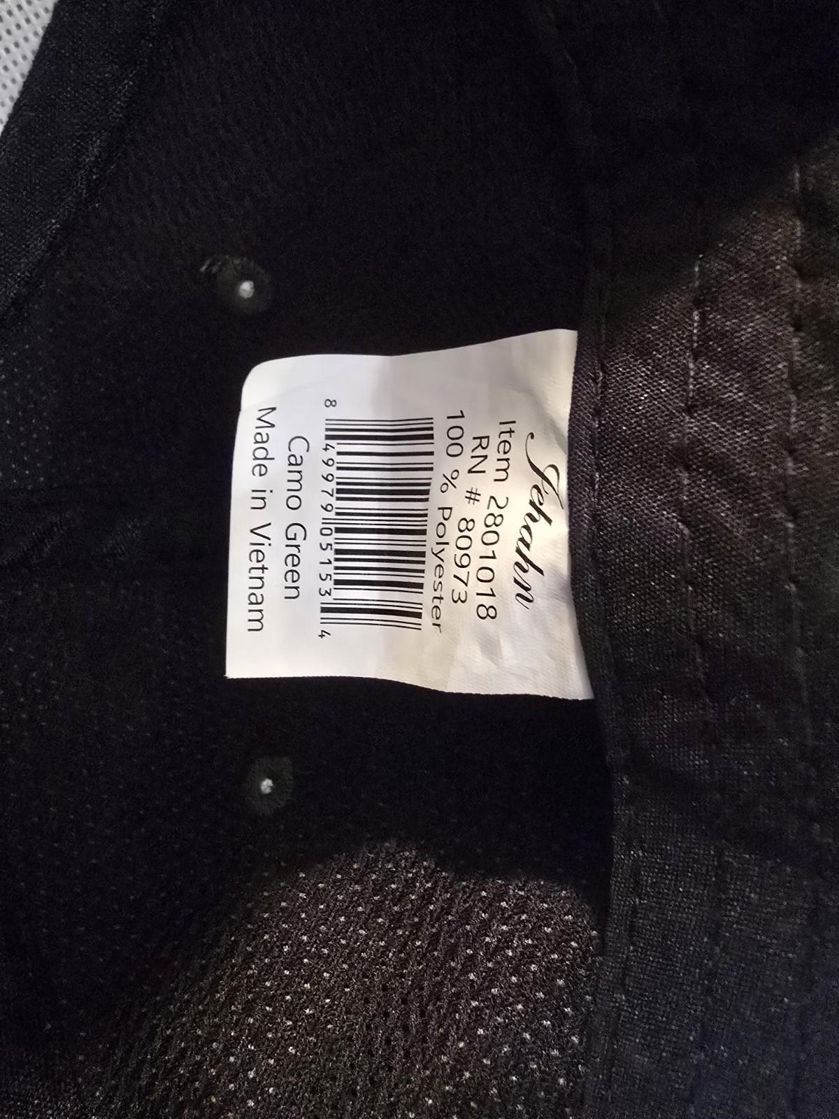 Camouflage Baseball Cap Adjustable - image 8