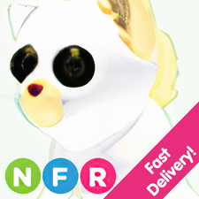 Ghostly Cat   Neon Fly Ride NFR   US Seller Adopt From Me Today