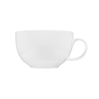 Milchkaffeeobertasse 0,35 L - Seltmann Weiden Lido Weiß Uni 3