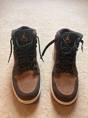 Jordan 1 Mid SE  Dark Chocolate  GS Size 6Y / 7.5W DC7248-200