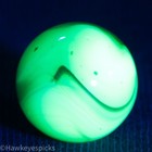 JABO UV Fenton Burmese Av Oxblood Swirl Marble 9/16 Mint Hawkeyespicks sg — photo 2