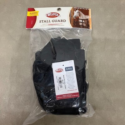 Weaver Stall Guard Black Poly 36-48  Adjustable 18  High Heavy Duty New