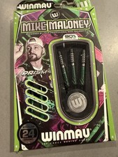 NEW Winmau Mike Maloney Steel Tip Darts 24g 90% Tungsten Alloy
