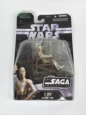 Star Wars Saga Collection 42 C-3PO Ewok Throne 3.75 Figure Hasbro 2006