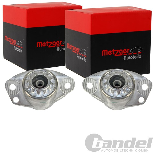2X Metzger Domlager Hinten Passend FÜR Audi A3 Tt Seat Cordoba Ibiza Leon-image