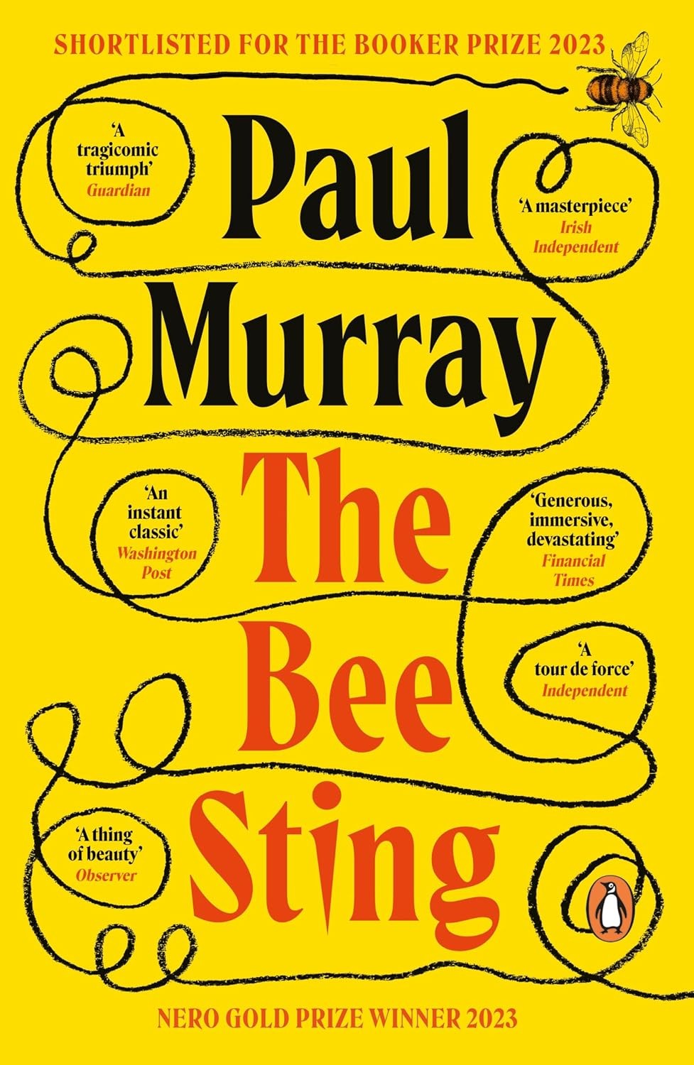 Joom Ria Christie English Books The Bee Sting By Paul Murray Paperback Book - Image 5