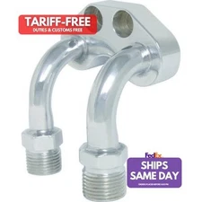 Vintage Air 342311, One Polished Aluminum Front Runner Tite Fit Line Kit Polishe