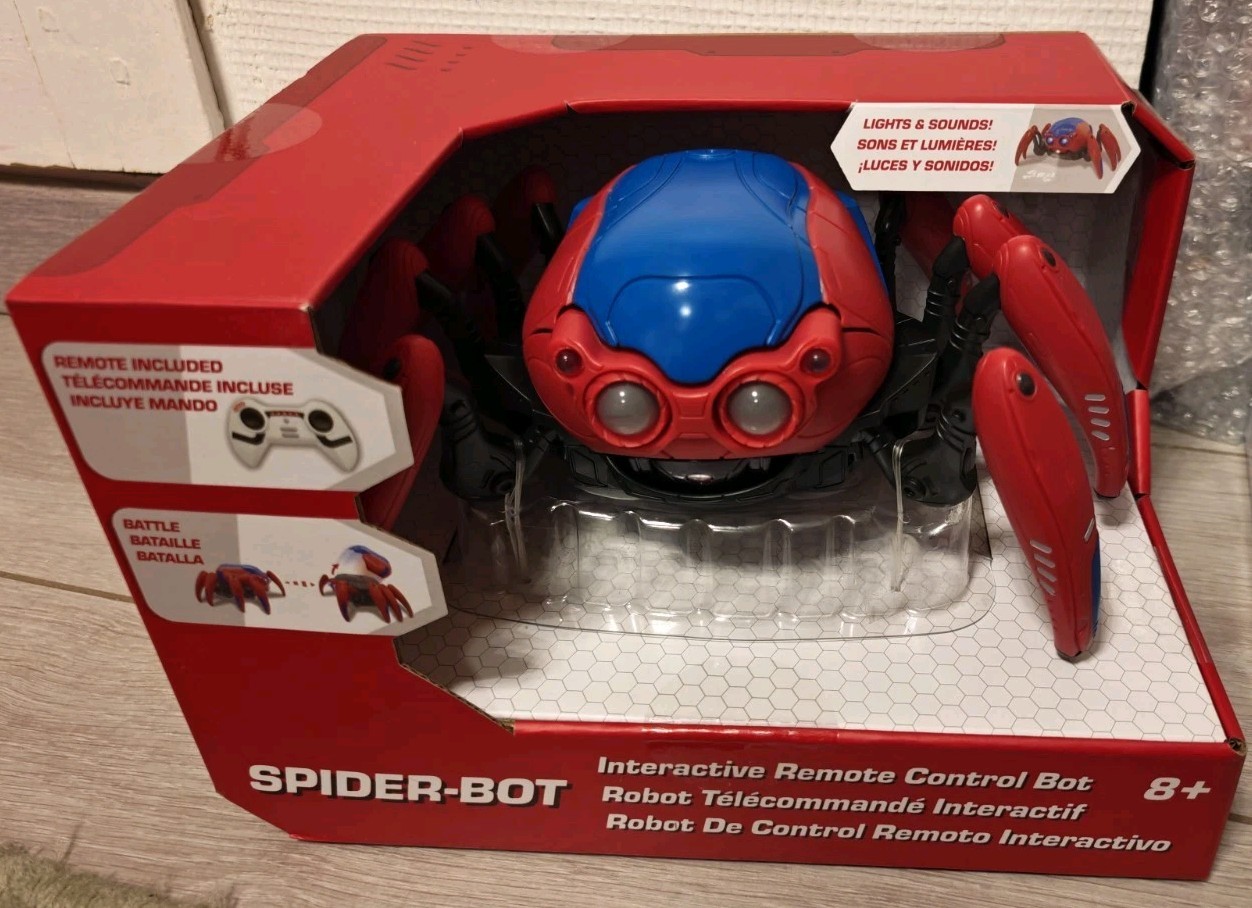 SPIDER BOT Robot Télécommandé Interactif RADIO COMMANDÉ