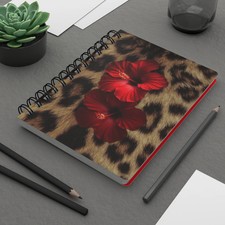 Tropical Floral Spiral Bound Journal - Perfect for Note Taking, Gifts, Travel