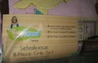 4 pc Too Good By Jenny Flutter Reversible Nursery Crib Bedding Set NIP — photo 3