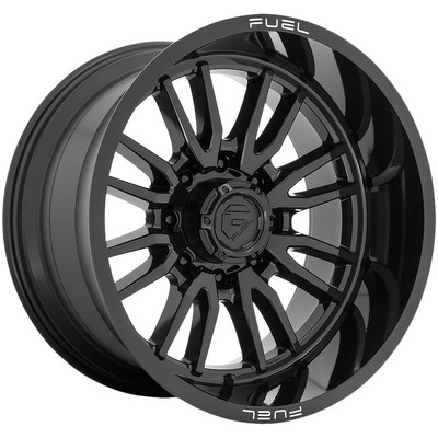 Fuel D760 Clash 20x9 8x6.5'' +20mm Gloss Black Wheel Rim 20'' Inch