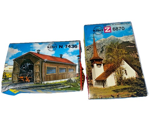 Kibri Z B-6870 7436 Modelo Estación de Tren, Kits de Iglesia Nuevo Sistema Operativo | Condition: New