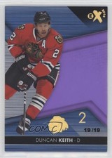 2014-15 Fleer Ultra eX Essential Credentials Now 19/19 Duncan Keith #19 HOF 4f5