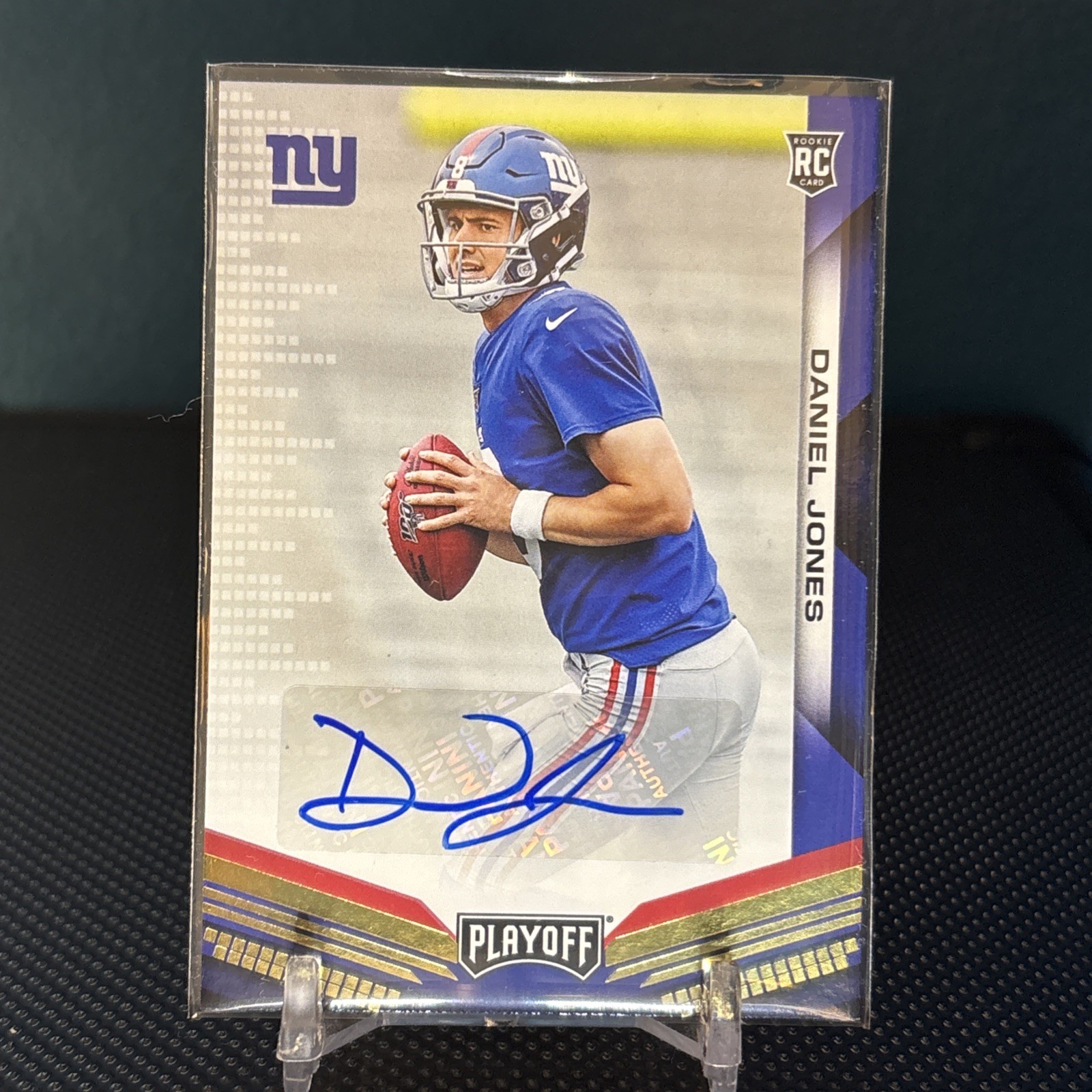 2019 Panini Playoff - Rookie Autographs Daniel Jones #202 Autographs (AU, RC)