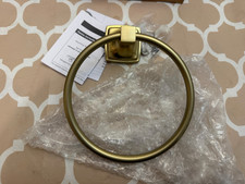 Amerock BH36092CZ Stature 7-9/16" Wall Mounted Towel Ring
