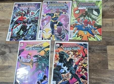 Marvel Spider-Verse Vs. Venomverse #1-5 VF/NM complete series Venom Spider-Man