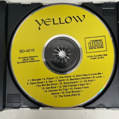 PRINCE YELLOW BOOTLEG RARE CD HARD TO FIND 1993 17 TRACKS CARMEN