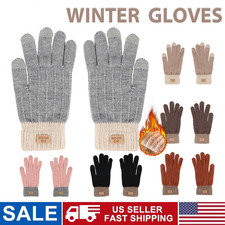 Alpaca Wool Gloves - Warm Comfortable Stretch Knitted Winter Glove for Outdoor
