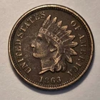 Nicer Low Mintage 1863 Indian Head Cent