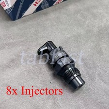 8x 0432217276 Fuel Injectors Turbo For Gmc 65 Chevy Engine Diesel 6.5l 92-05