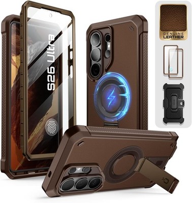 For Samsung Galaxy S26Ultra Stand Case, SUPCASE 2 Front Frames Protection Cover
