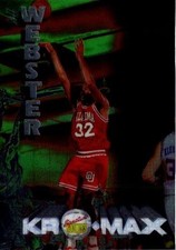 1995 Signature Rookies Kro-Max #32 Jeff Webster