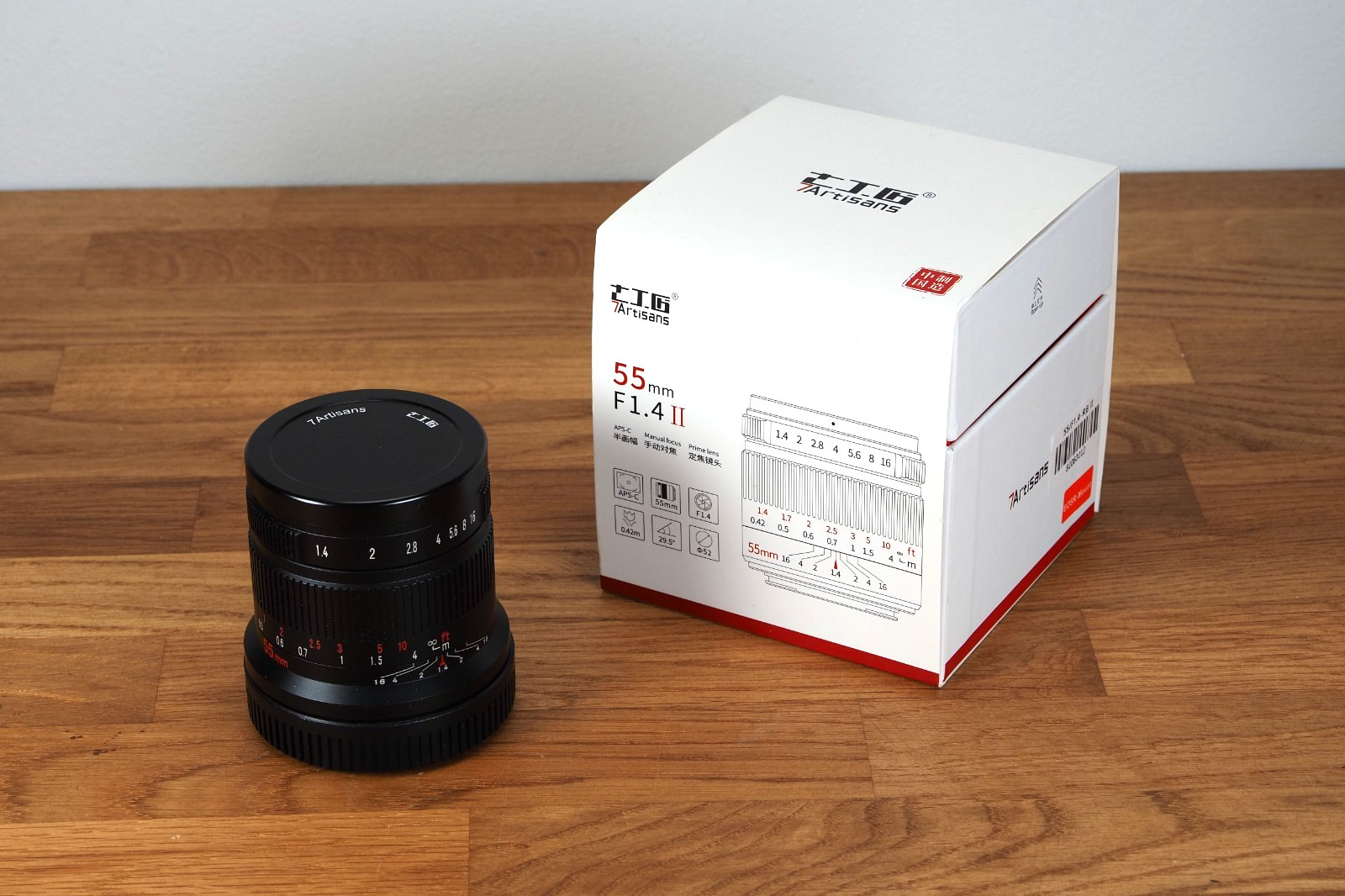 7Artisans 55mm F/1.4 II