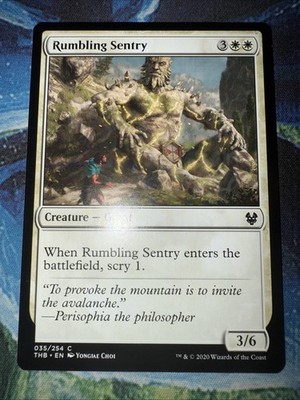 Rumbling Sentry Theros Beyond Death Regular