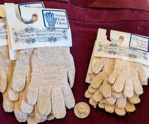 Vintage Wimpole Street Creations Gloves Lot Doll Crafting 3 Of Each Size