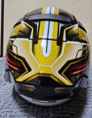 セキュリティ・セーフティ SHOEI X-Fourteen x14 XL AERODYNE SHOEI X-Fourteen Aerodyne Full Face Helmet Size L Black Yellow