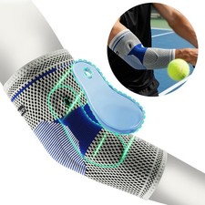 1PC Compression Elbow Sleeve Breathable Padded Arm Guard for Basketball Fitness