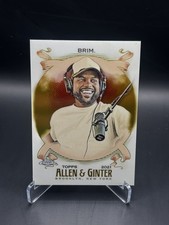 2021 Allen & Ginter Chrome Gold Refractor #267 Steelo Brim /50
