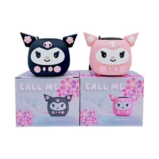 Kuromi 3D Wireless Bluetooth Portable Speaker Mini Audio Dock TF Card Gift Box